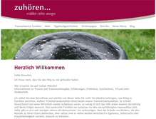Tablet Screenshot of leben-zuhoeren.de